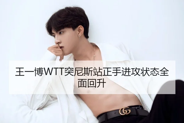 王一博WTT突尼斯站正手进攻状态全面回升
